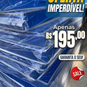 COLCHÃO DE SOLTEIRO D23 - COURINO IMPERMEÁVEL